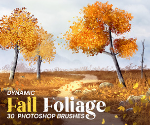 Fall Foliage Brushes
