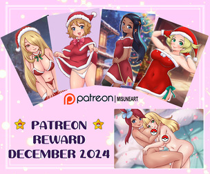 MisuneArt - Artwork Christmas December 2024 ♡