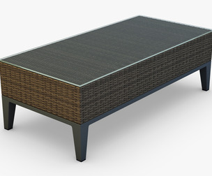 Rexus Coffee Table Brown 3d Model