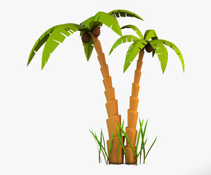 Palm Tree v 5 3d Model