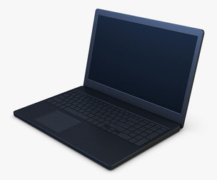 Laptop v 1 3d Model