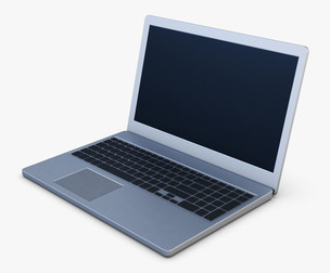 Laptop v 2 3d Model