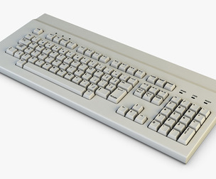 Keyboard v 1 3d Model