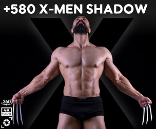 +580 X-Men Shadow Warrior Pose Pack - Vol 07