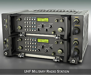UHF Military radio system