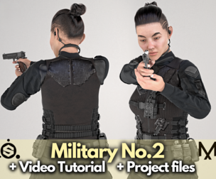 Tutorial: +8 Hours of making military no.2 + Project files
