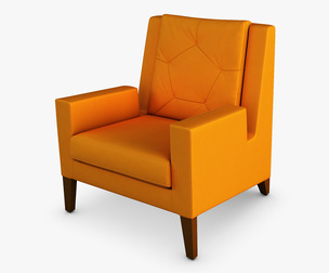 Geo Armchair 3d Model