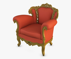 Rolnstreen Armchair 3d Model