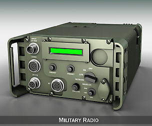 UHF Military data radio