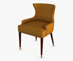 Gardner Dining Chair 3d Model