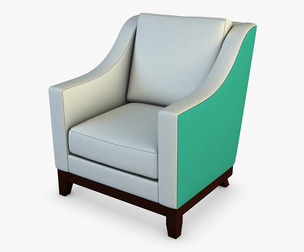 Lounge Chair 301 3d Model
