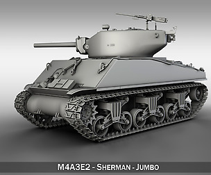 M4A3E2 - Sherman Jumbo