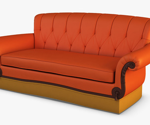 Eliotte Sofa 3d Model