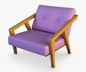 Gerand Chair 3d Model