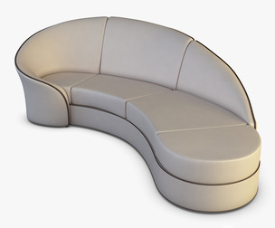 Milky Way Sofa 3d Model