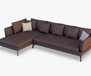 Diva Sofa 3D Model