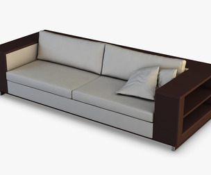 ICS Gran Sofa 3d Model