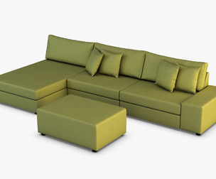 Casio Sofa 3d Model