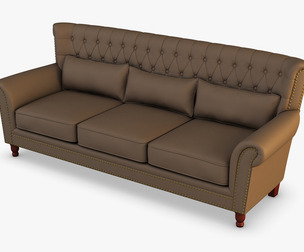 Capitolina Sopa Sofa 3d Model