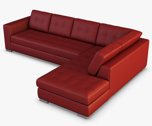U093 Sofa 3d Model