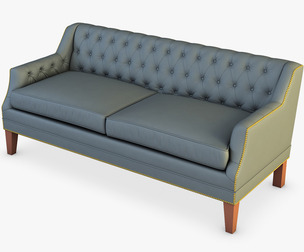 McCartney Hollywood Sofa 3d Model