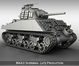 M4A3 Sherman - Late Production - Pacific