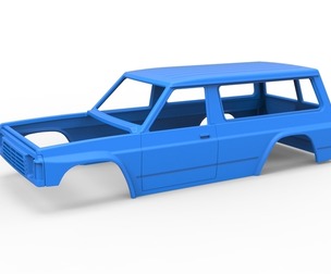 Shell of Uphill Sand Racing Dragster Version 3 Scale 1:25