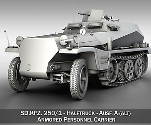 SD.KFZ 250 - German Halftruck