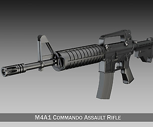 Colt M4A1 Commando Assault rifle