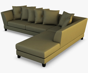 Izabale Sofa 3d Model