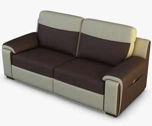 U170 Sofa v 1 220cm 3d Model