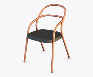 Chair Ton 002 3d Model