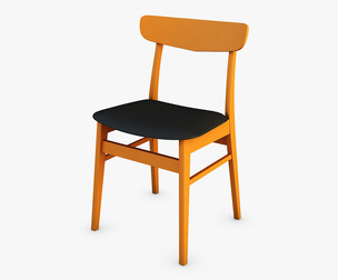 Danish Modern Dining Chairs 3D Model