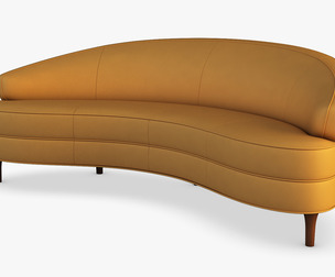 Barrymore Jacqui Sofa 3D Model