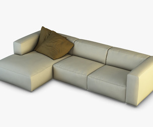 Rossi Sofa 3D Model