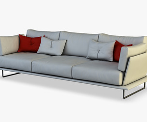 Vessel Sofa v 2 3D Model