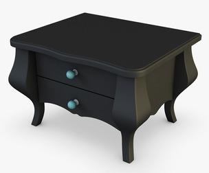 Arron Nightstand 3D Model