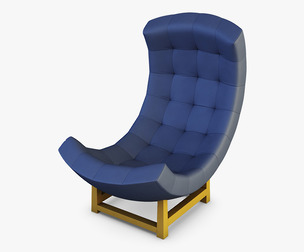 Luna Armchair 3D Model
