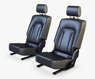 Car Seat Rear 3D Model