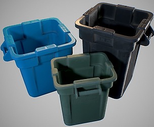 Plastic Bin Set