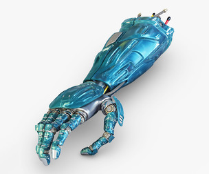 Robot hand v 1 3D Model