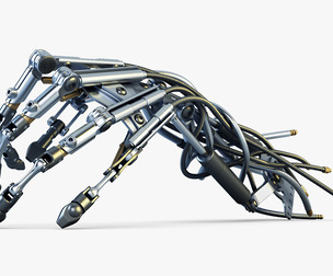 Robotic hand v 2 3D Model