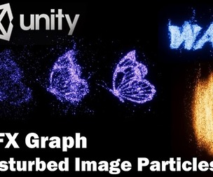 Unity VFX Graph：Disturbed Image Particles