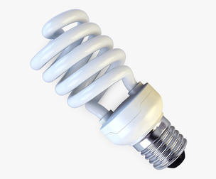 Fluorescent Lamp v 1 3D Model