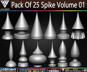 Pack Of 25 Spike Volume 01
