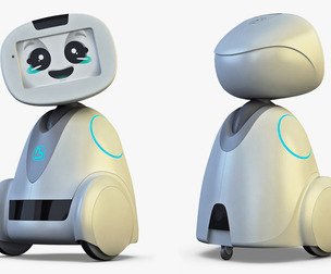 Buddy Robot White M 1 3D Model