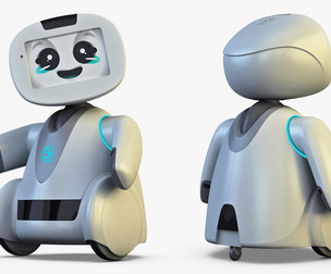 Buddy Robot White M 2 3D Model