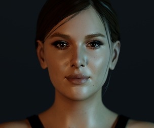 Millie Bobby Brown 3D model