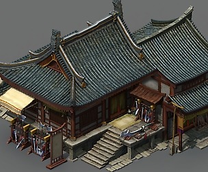 Game Model - City Blacksmith Shop