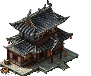Game Model - Urban Construction Clothing Store